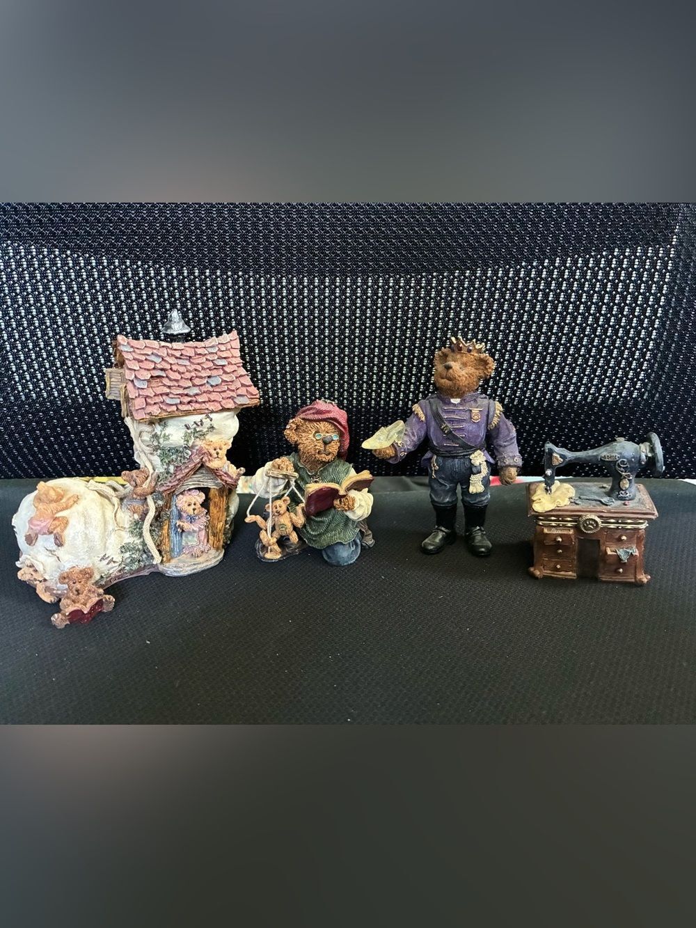 Boyds Bears Lot Ol Mother McBear Isaac Chisley Prince Bearycharming Sew What?